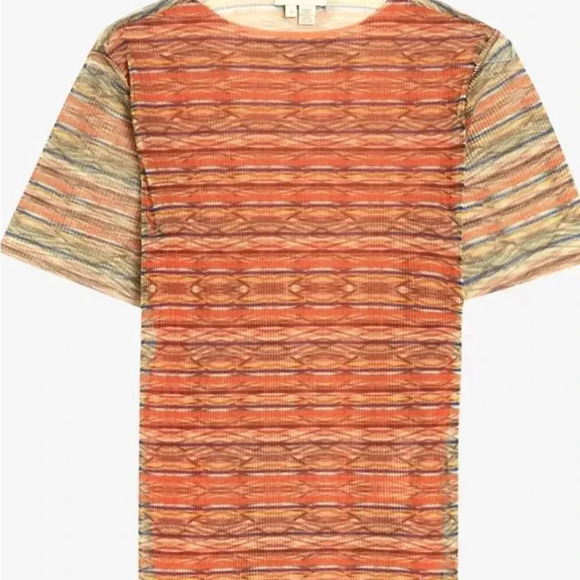 Ted Baker Damla Pleated T Shirt Size 0 - Picture 3 of 9